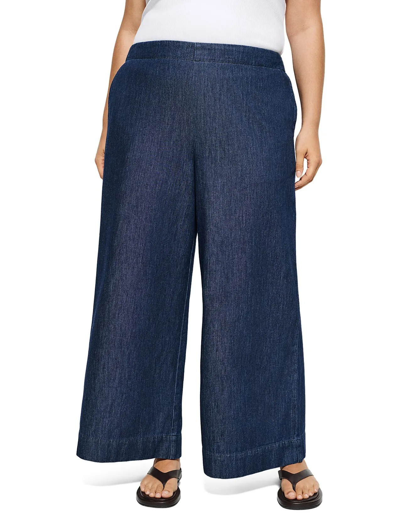 Bella Wide Leg Summer Denim Pant