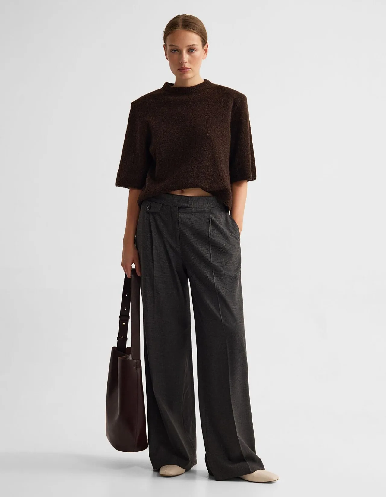 BELLE CHECKED PANT