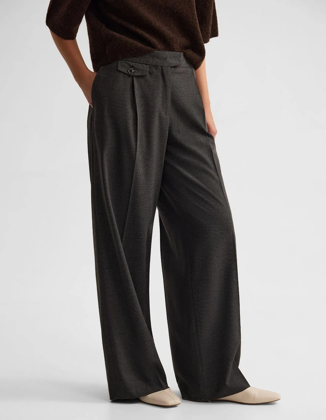 BELLE CHECKED PANT