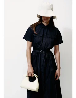 Belted Shirt Dress