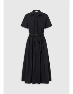Belted Shirt Dress