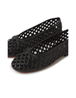 Benga Woven Laser Cut Ballet Flats