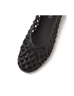 Benga Woven Laser Cut Ballet Flats