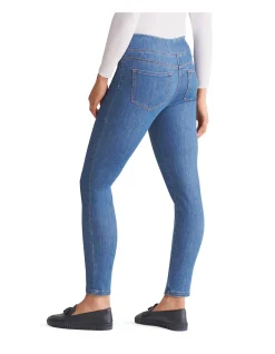 Bengajean Indigo Mid Wash 7/8 Skinny Jeans