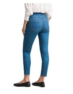 Bengajean Indigo Mid Wash 7/8 Skinny Jeans