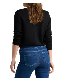 Bengajean Mid Indigo Straight Leg Pull On Jeans
