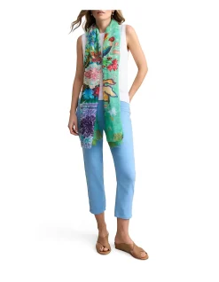 Bengajean 3/4 Stretch Denim Slim Leg Pant
