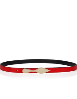 BETTINA BELT REVERSE 15MM LEATHER BLACK
