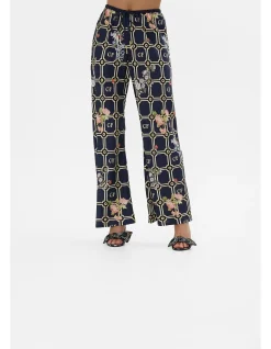 Bias Cut Drawstring Pant