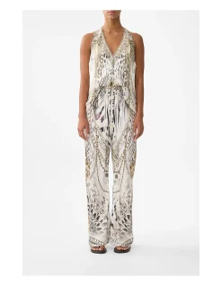 BIAS CUT DRAWSTRING PANT