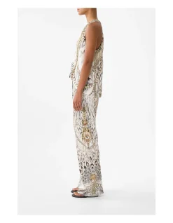 BIAS CUT DRAWSTRING PANT