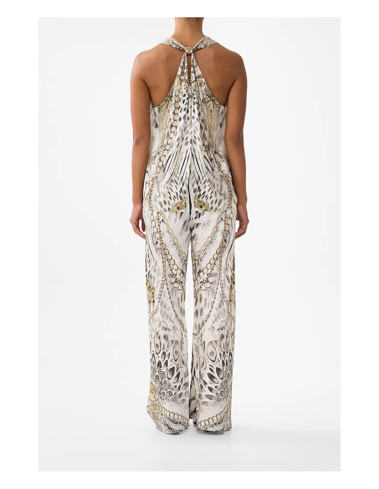 BIAS CUT DRAWSTRING PANT