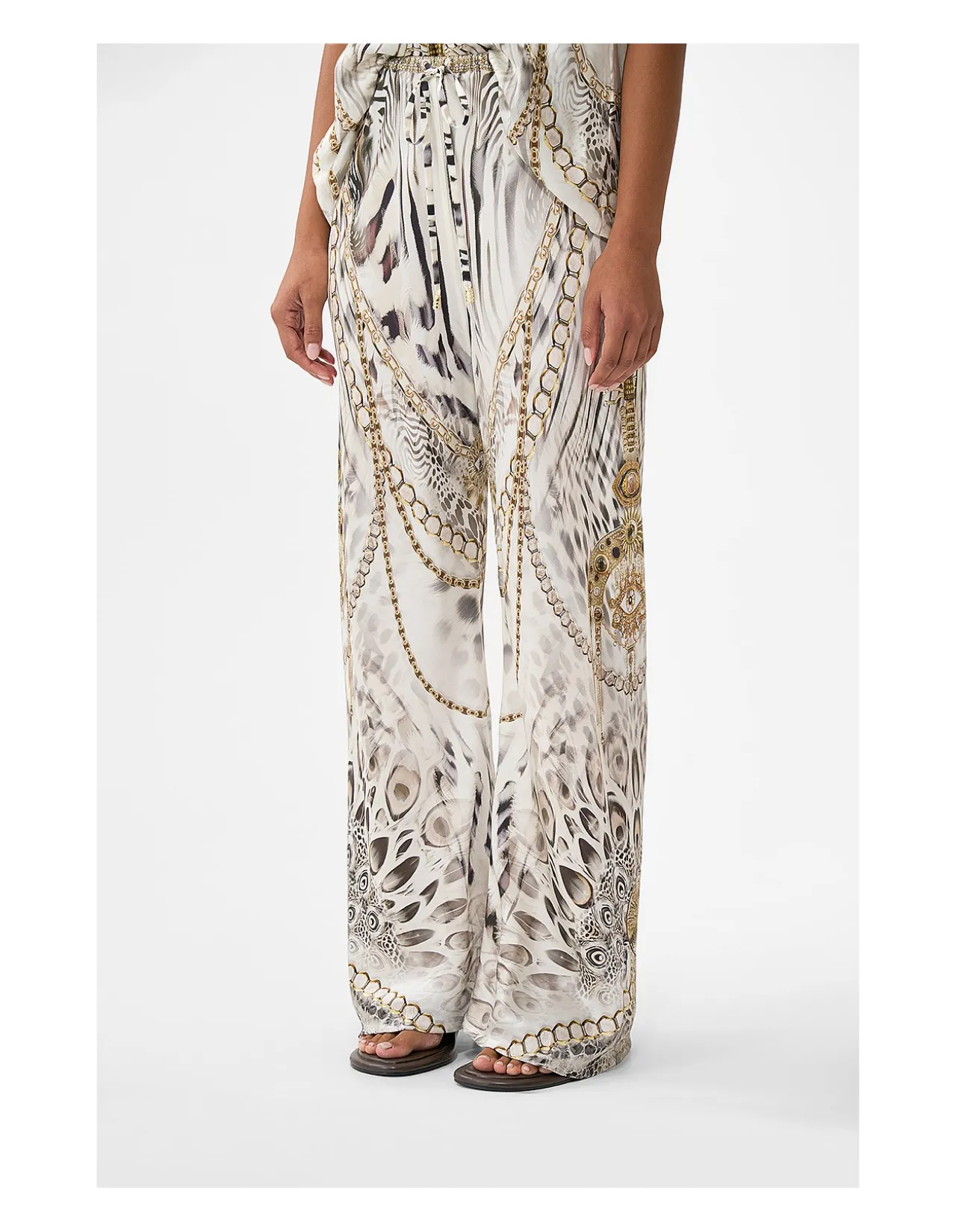 BIAS CUT DRAWSTRING PANT