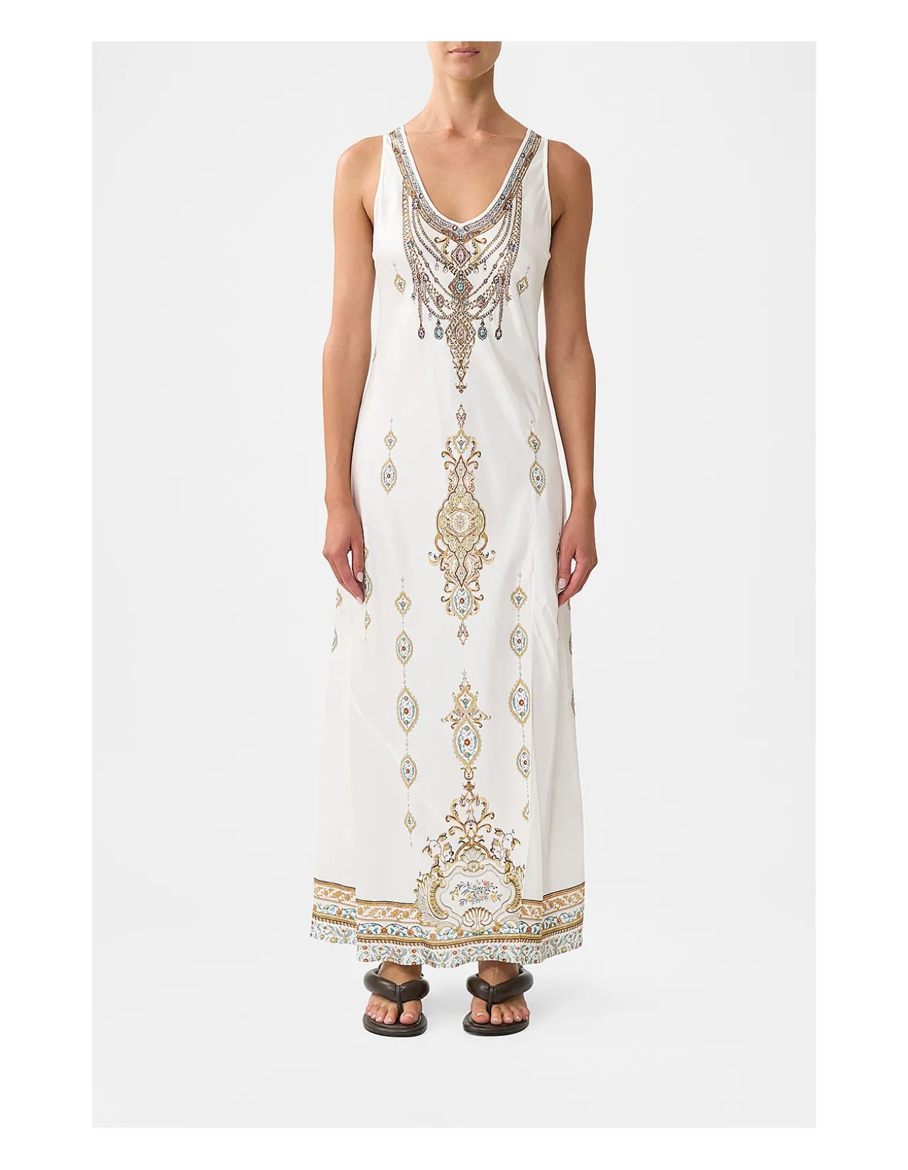BIAS CUT TANK DRESS