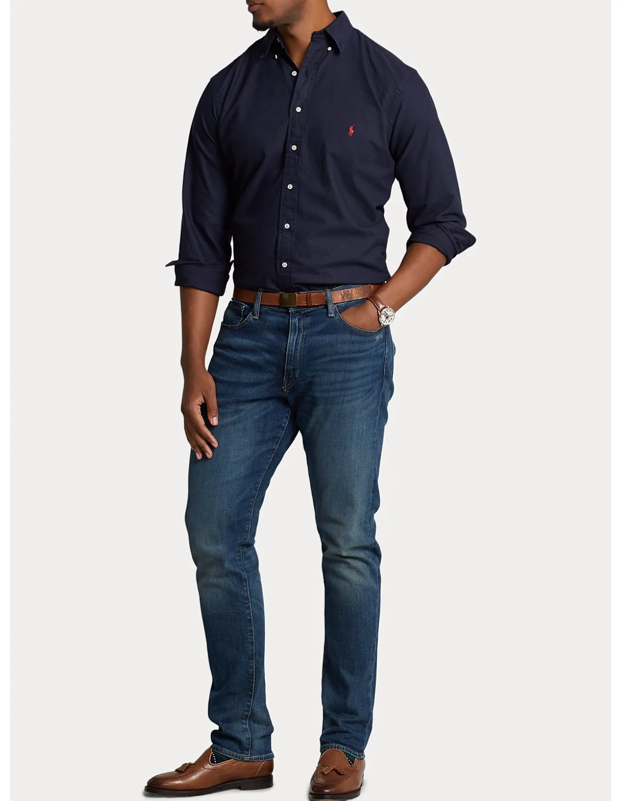 Big & Tall - Garment-Dyed Oxford Shirt