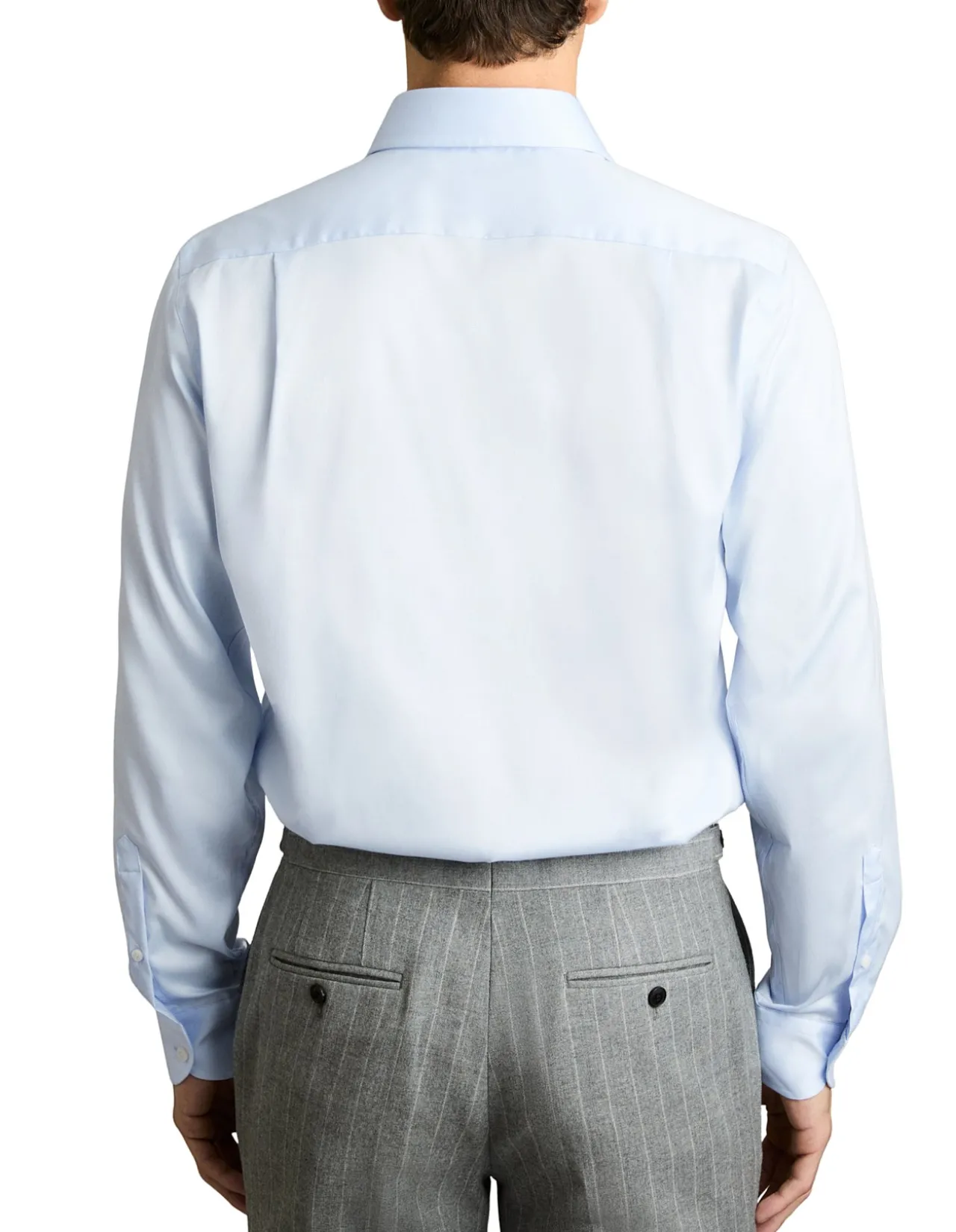 Bishopsgate Regular Fit Long Sleeve Shirt Soft Blue