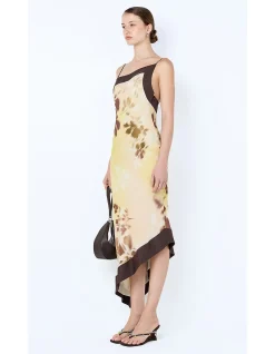 BLAISE ASYM MIDI DRESS