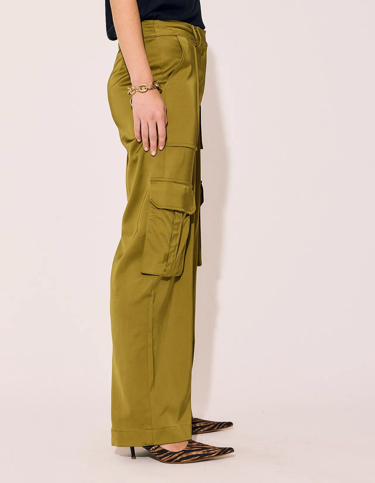 BLEECKER STREET PANT IN CHARTREUSE