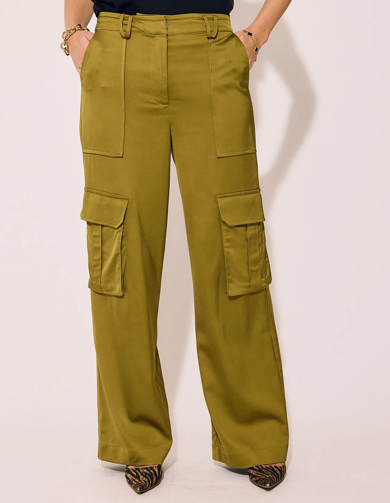 BLEECKER STREET PANT IN CHARTREUSE