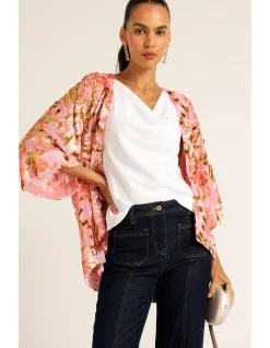 BLOSSOM KIMONO PINK GOLD