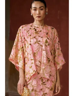 BLOSSOM KIMONO PINK GOLD