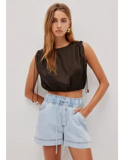 BLUES DENIM SHORT