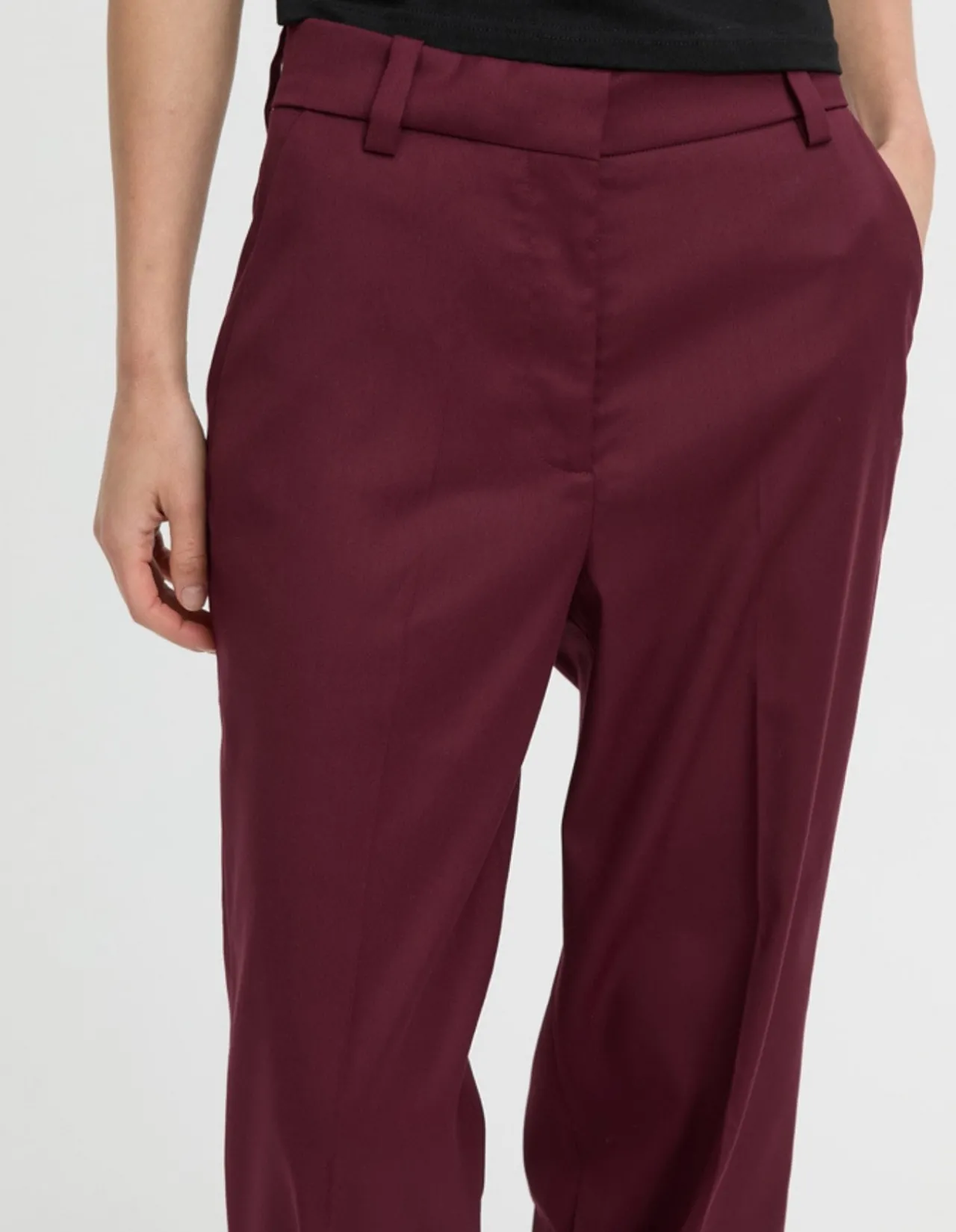 Blythe Trouser Burgundy