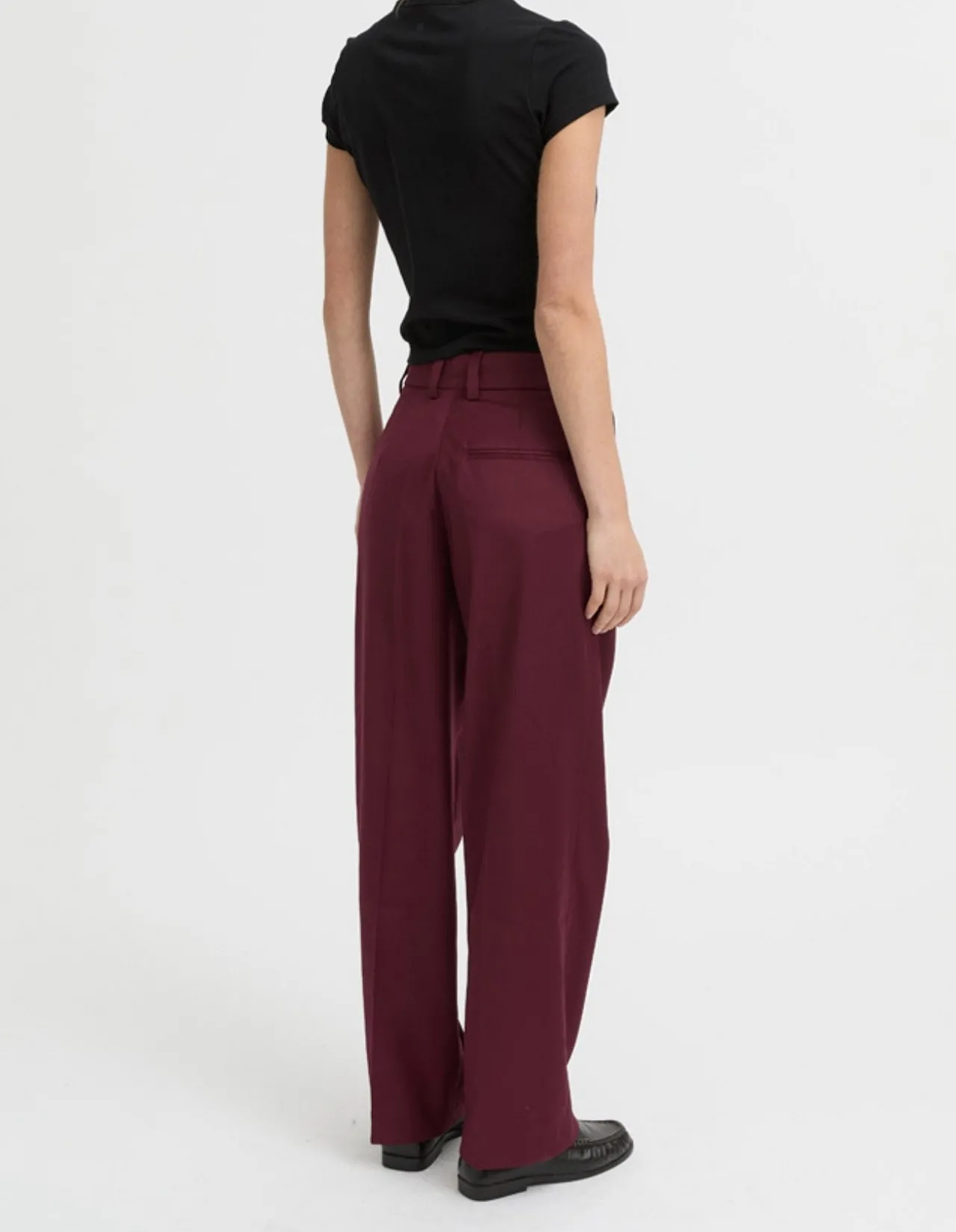 Blythe Trouser Burgundy