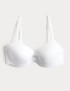 Body Invisibles Padded Wired Demi Cup Bra (A¿E)