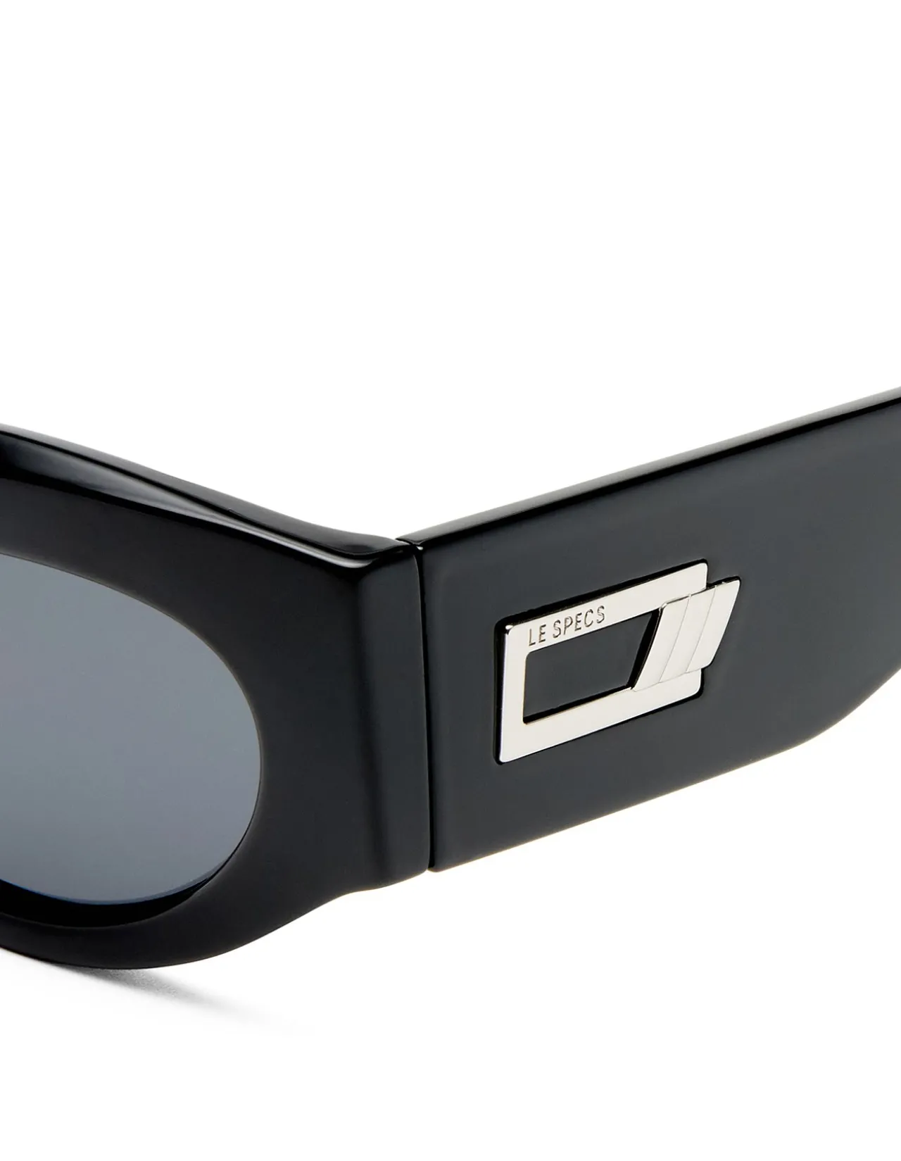 BODY BUMPIN II BLACK OVAL SMOKE TINT SUNGLASSES