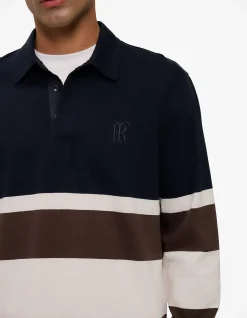 Bold Stripe Monogram Rugby