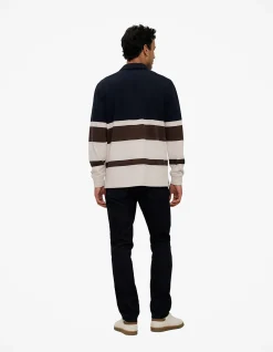 Bold Stripe Monogram Rugby