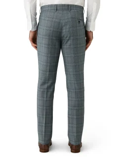 BOLD MINT CHECK TROUSER