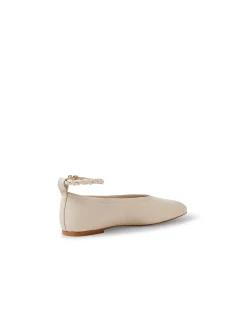 Booste Braided Ankle Strap Ballet Flats