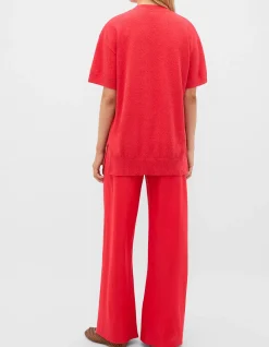 BOUCLE OVERSIZED KNIT TEE