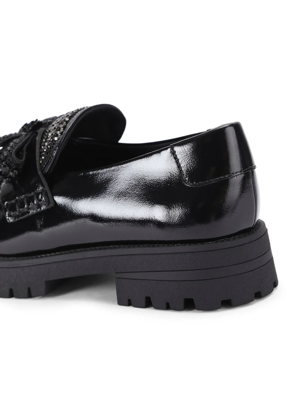 BOW CRYSTAL LOAFER