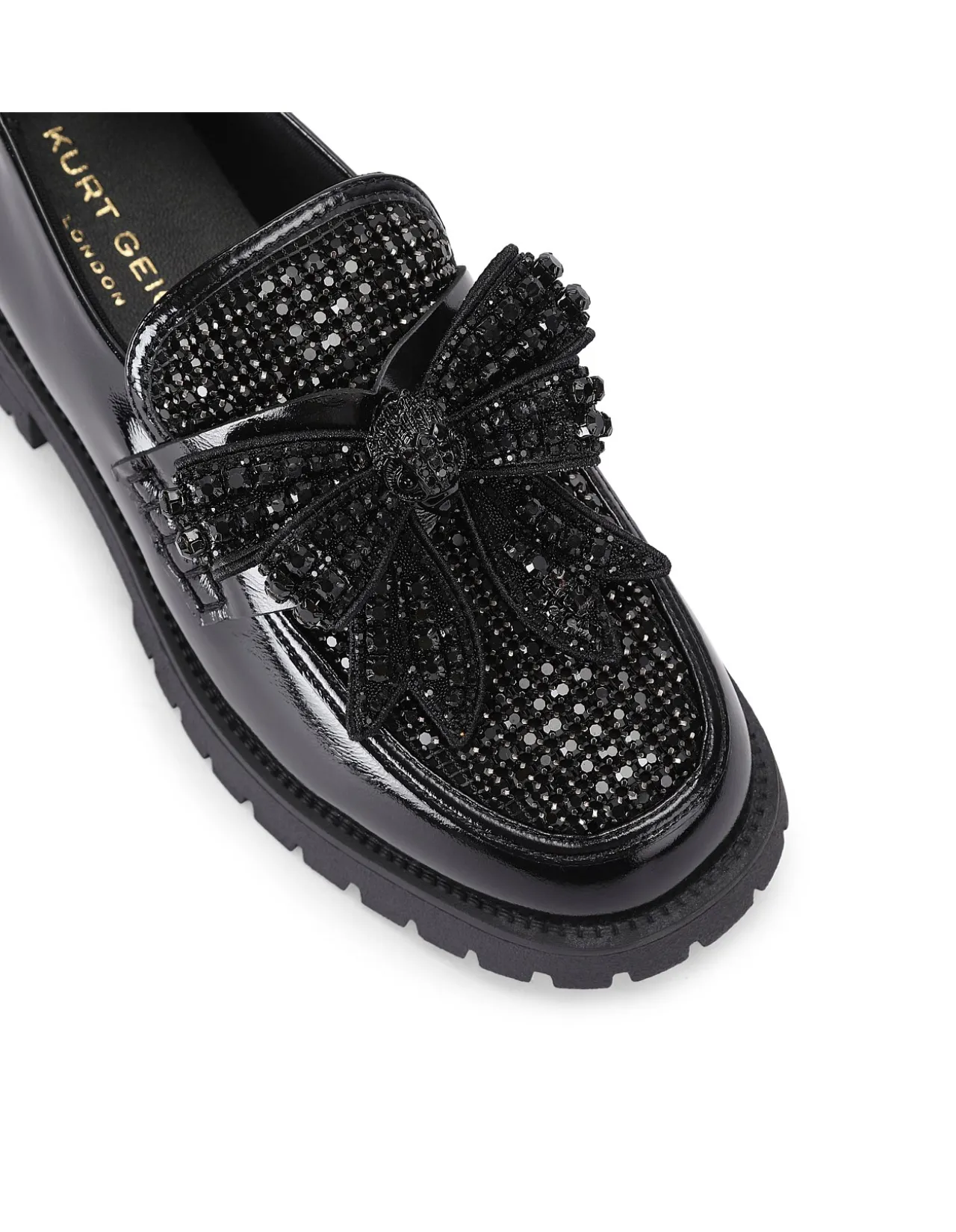 BOW CRYSTAL LOAFER