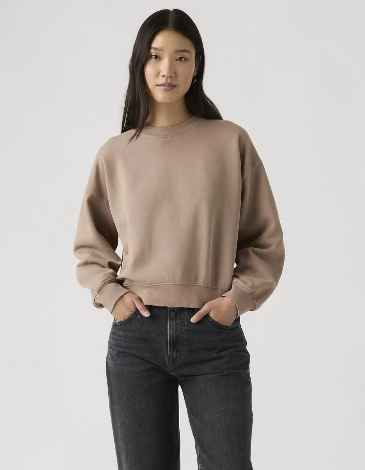 Boxy Crew Neck