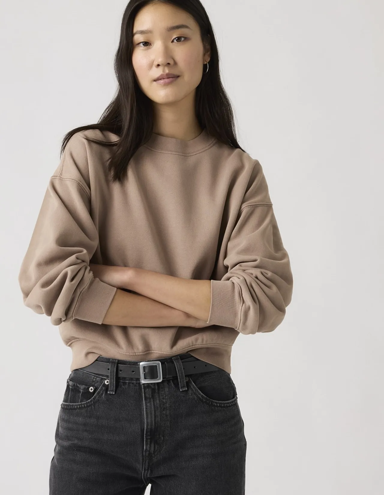 Boxy Crew Neck