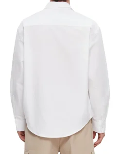 Boxy Fit Shirt White