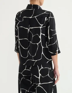 BOXY SATIN SHIRT
