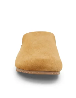 Braidy Calf Leather Mules with Zig-Zag Sole