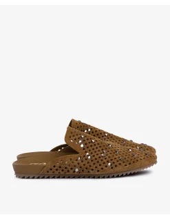 BRAIDY SUEDE MULE