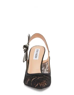 BRI PUMPS IN BLACK LACE