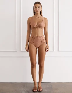 Bronze Marilyn High Waist Pant