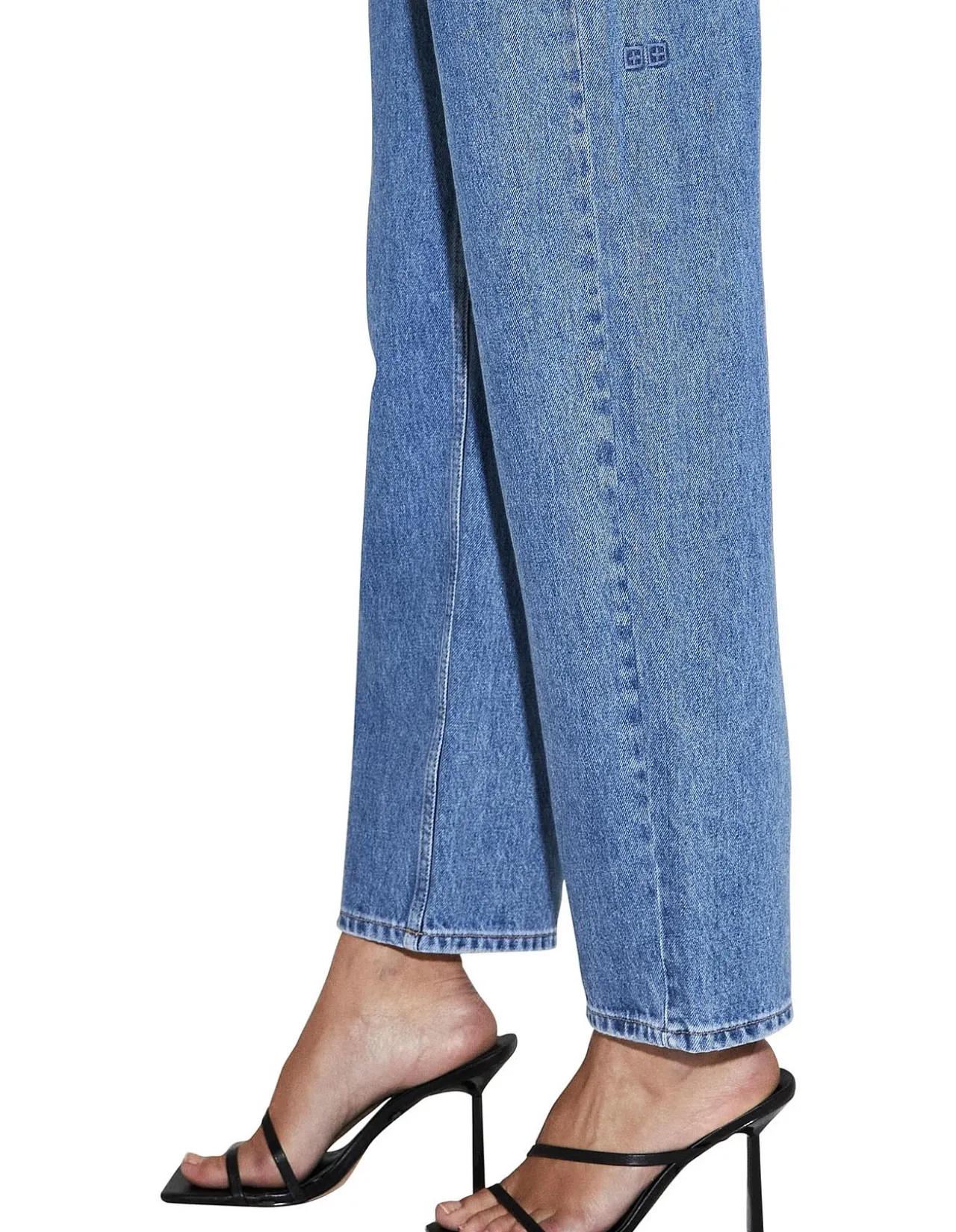 Brooklyn Heritage Mid Rise Straight Leg Jeans