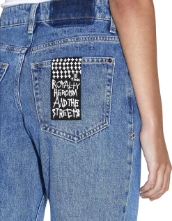Brooklyn Heritage Mid Rise Straight Leg Jeans