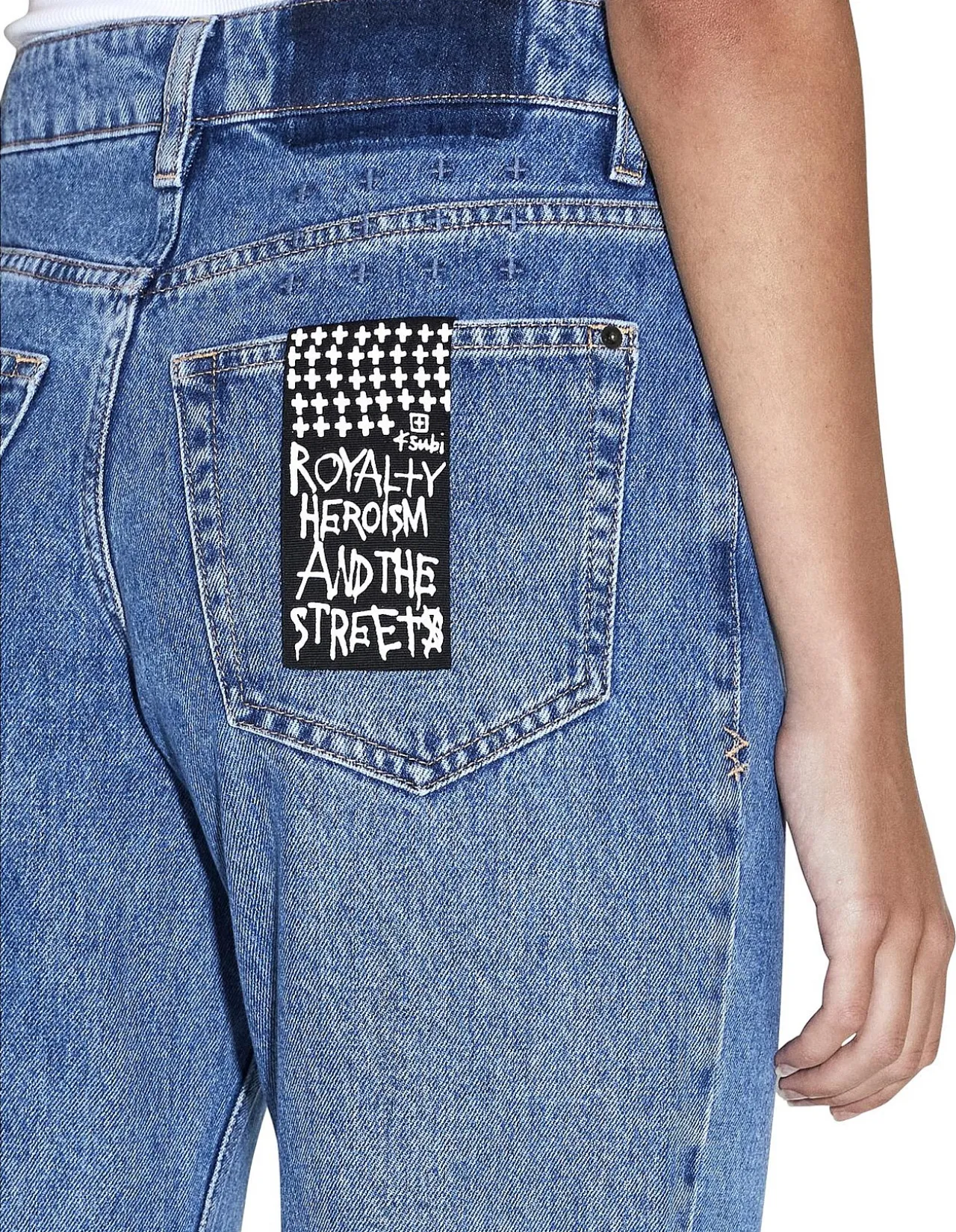 Brooklyn Heritage Mid Rise Straight Leg Jeans