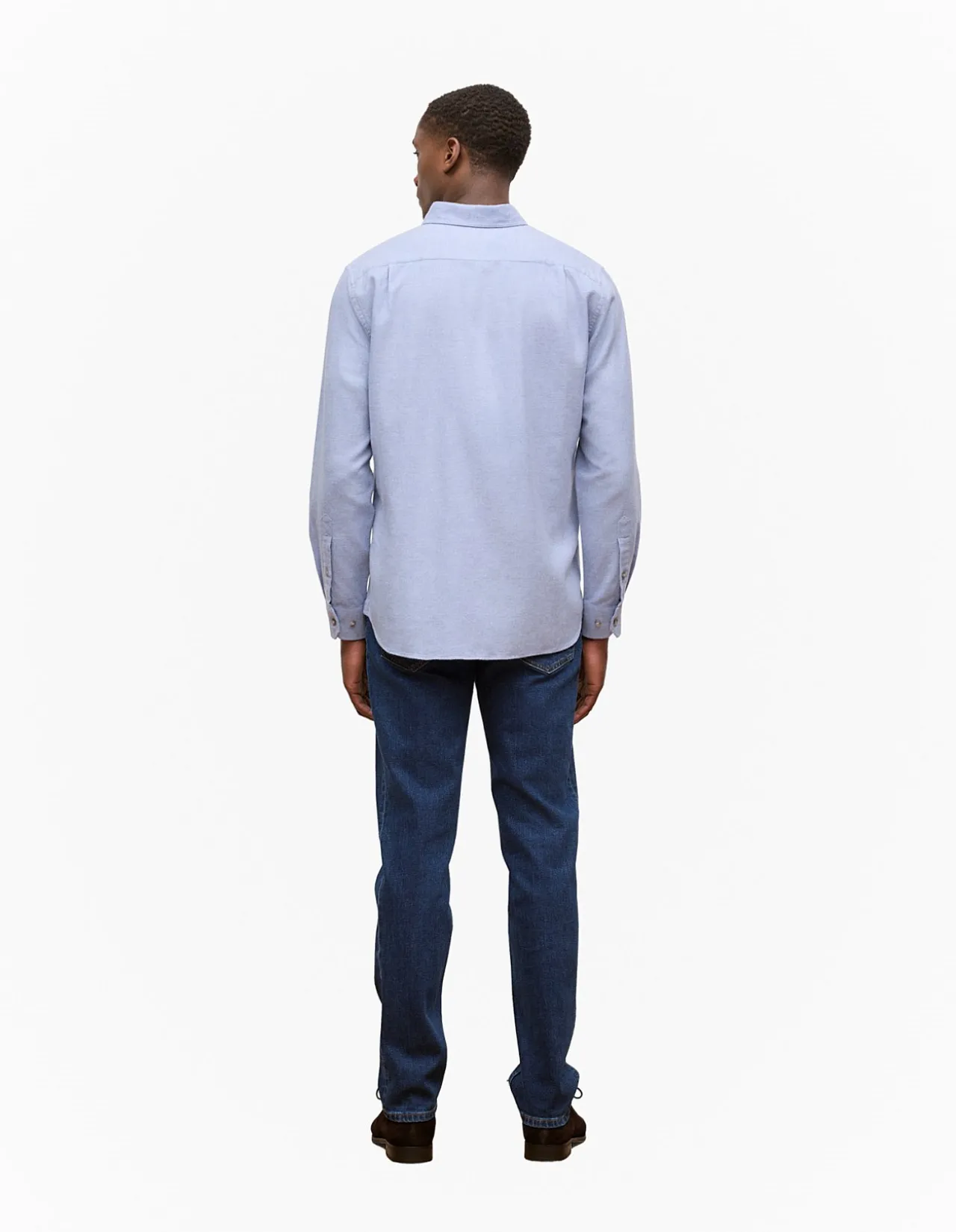 Brushed Cotton Melange Shirt
