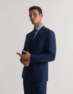 BRYON HALF CANVAS SUIT JACKET